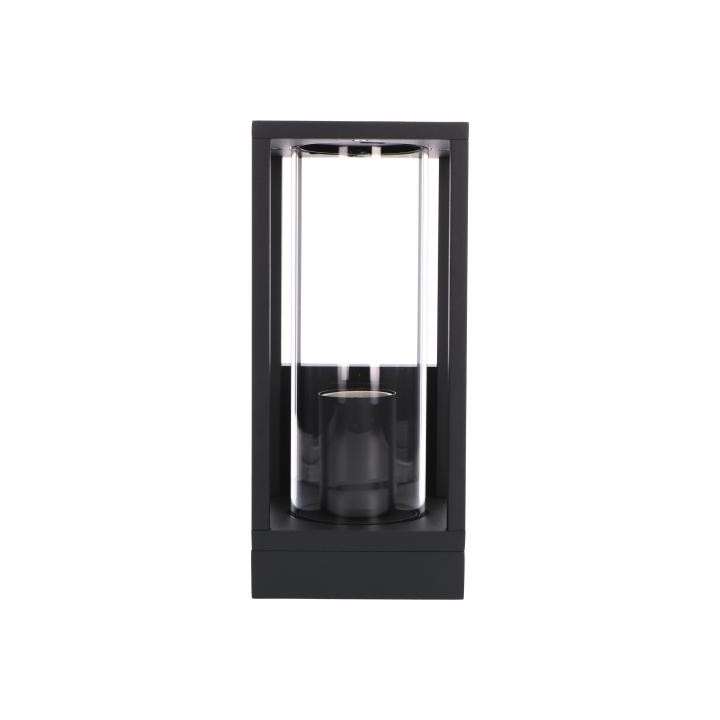 Led's light - Applique mural DAKOTA - sans source lumineuse - E27x1 - Noir - IP44 - 35W max - Réf : 1000667