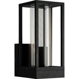 Led's light - Applique mural DAKOTA - sans source lumineuse - E27x1 - Noir - IP44 - 35W max - Réf : 1000667