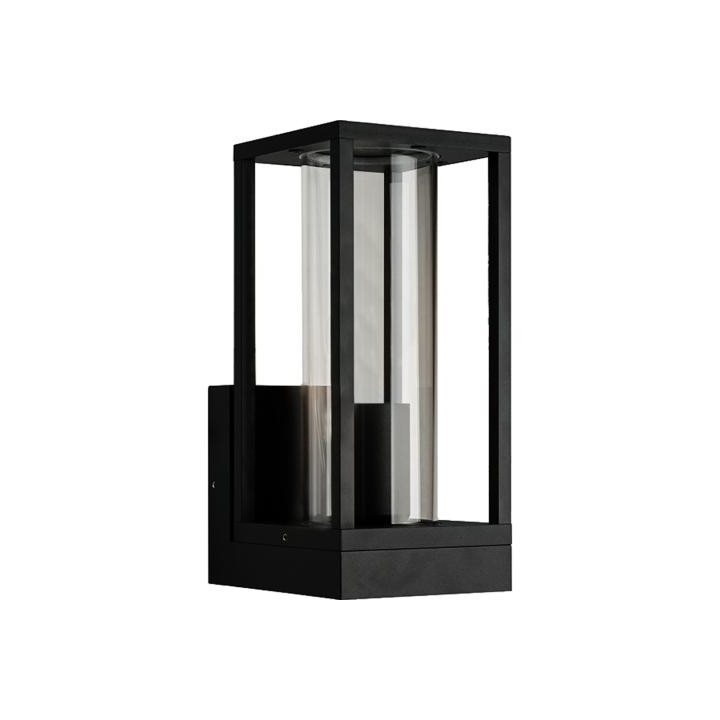 Led's light - Applique mural DAKOTA - sans source lumineuse - E27x1 - Noir - IP44 - 35W max - Réf : 1000667