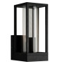 Led's light - Applique mural DAKOTA - sans source lumineuse - E27x1 - Noir - IP44 - 35W max - Réf : 1000667