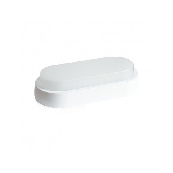 Miidex - Plafonnier LED Ovale 12W 4000°K - Réf : 77903