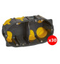 Legrand - Écobatibox - LOT de 30 Boîtes d'encastrement 2 postes - BBC - Profondeur 50mm - D.67mm - Réf : 080032Lx30