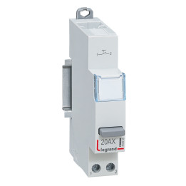 Legrand -  Poussoir 20A simple fonction - 250V - 1 NO - Réf : 412908