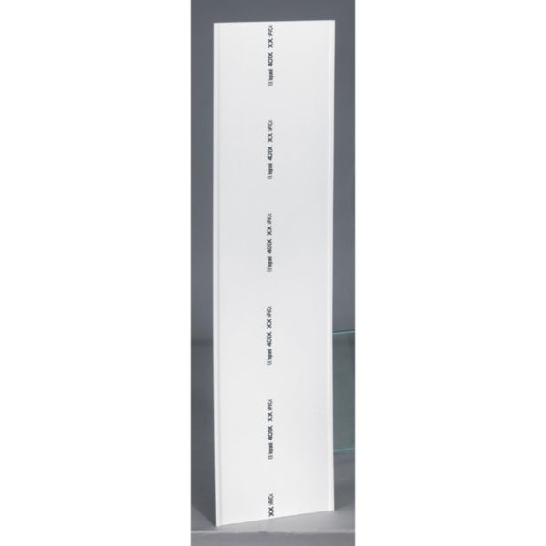 Legrand - Plaque de fond pour coffret ou rehausse  - 18 modules - 4 rangées - Réf : 401254