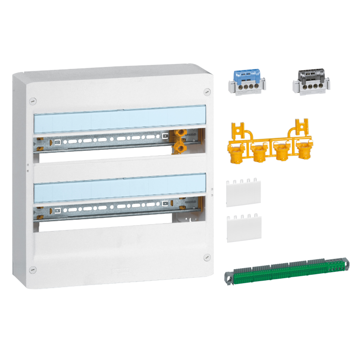 Legrand - DRIVIA - Coffret 2 Rangées de 18 Modules - Réf : 401222
