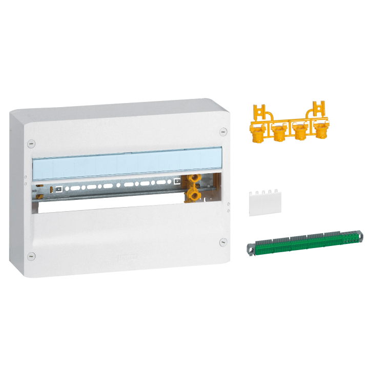 Legrand - DRIVIA - Coffret 1 Rangée de 18 Modules - Réf : 401221
