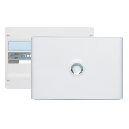 Legrand - Drivia - Coffret 1 rangées - 18 modules + Porte - Ref. : 401221+401231