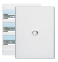 Legrand - Drivia - Coffret 3 rangées - 18 modules + Porte - Ref. : 401223+401233