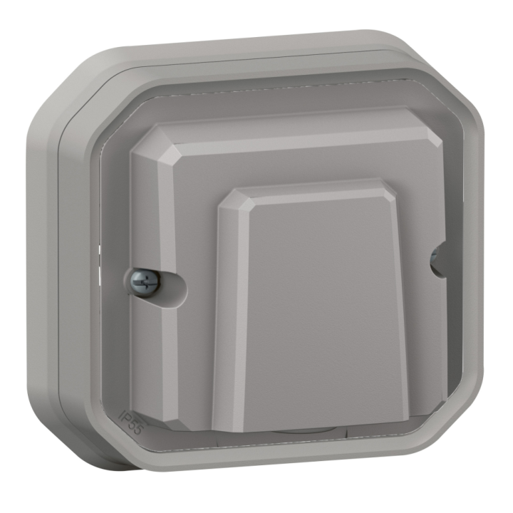 Legrand - Plexo L - Sortie de câble - Encastré - Gris - IP55/IK07 - Réf : 069848L