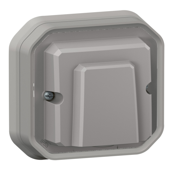 Legrand - Plexo L - Sortie de câble - Encastré - Gris - IP55/IK07 - Réf : 069848L