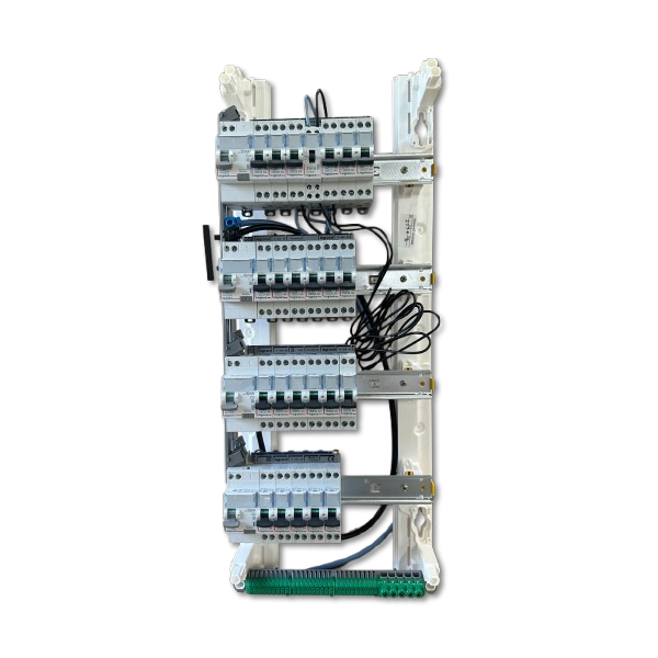 Legrand- Tableau électrique pré-équipé et pré-câblé pour T3 à T6 - 13 modules - 4 Rangées - Bornes à vis - Réf: 093069VIS