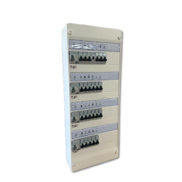 Legrand- Tableau électrique pré-équipé et pré-câblé pour T3 à T6 - 13 modules - 4 Rangées - Bornes à vis - Réf: 093069VIS