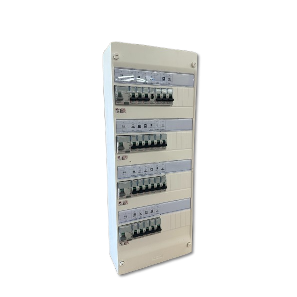 Legrand- Tableau électrique pré-équipé et pré-câblé pour T3 à T6 - 13 modules - 4 Rangées - Bornes à vis - Réf: 093069VIS