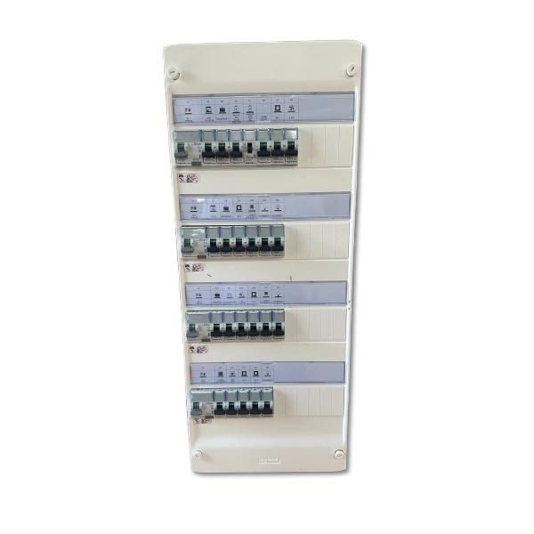 Legrand- Tableau électrique pré-équipé et pré-câblé pour T3 à T6 - 13 modules - 4 Rangées - Bornes à vis - Réf: 093069VIS