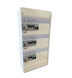 Legrand - Tableau électrique précâblé 2ID 63A 1ID 40A pour T3 - Drivia - 13 modules - 3 Rangées - À vis - Réf : 093058
