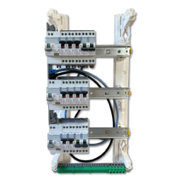 Legrand - Tableau électrique précâblé 2ID 63A 1ID 40A pour T3 - Drivia - 13 modules - 3 Rangées - À vis - Réf : 093058