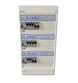 Legrand - Tableau électrique précâblé 2ID 63A 1ID 40A pour T3 - Drivia - 13 modules - 3 Rangées - À vis - Réf : 093058