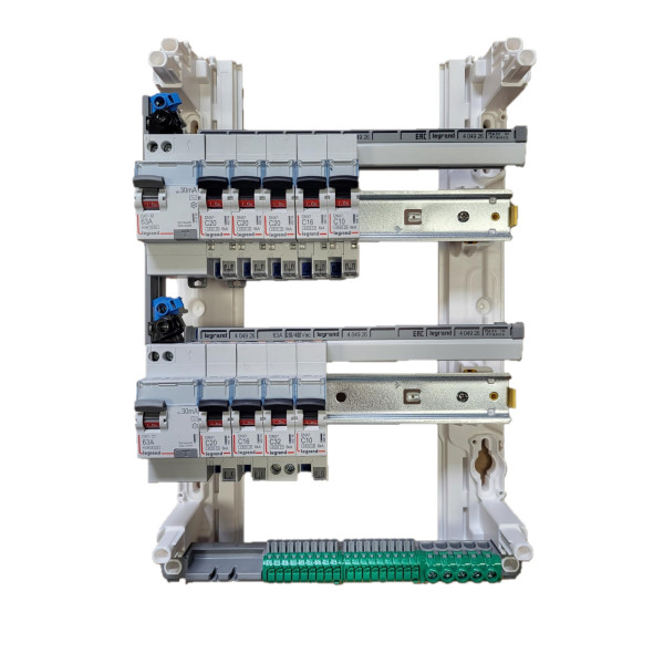 Legrand - Tableau électrique pré-équipé et pré-câblé pour T1/T2 - Drivia - 13 modules - 2 Rangées - AUTO - Réf: LEGTABLEAUT2
