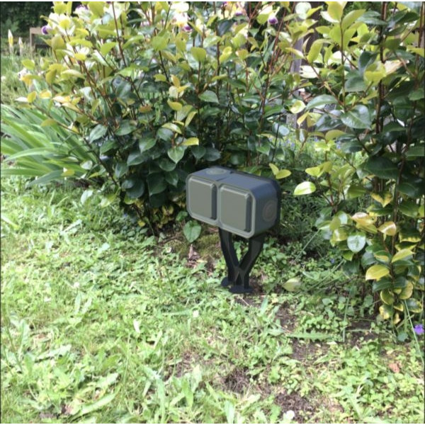 Legrand - Plexo - PC 2x2P+T précâblé 16A 230V + piquet de jardin - IP55/IK07 - Réf : 069749L