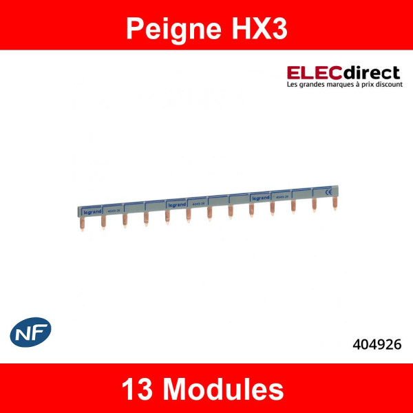 Legrand - Tableau électrique encastré pré-équipé pour T4 - 13 modules - 4 Rangées - AUTO - Réf: LEGTABLEAUT4E