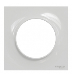 Schneider - Odace - Styl - Plaque 1 poste - Gris - Réf : S520702A1