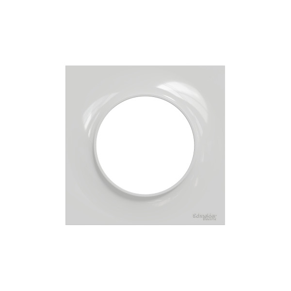 Schneider - Odace - Styl - Plaque 1 poste - Gris - Réf : S520702A1