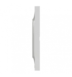 Schneider - Odace - Styl - Plaque 1 poste - Gris - Réf : S520702A1