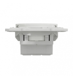 Schneider - Prise de courant Odace affleurante - Blanc - 2P+T - 16A - 250V - Bornes auto - Réf : S520052