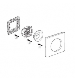 Legrand Céliane - Mécanisme PC 2P+T - 16A - Réf.: 067111