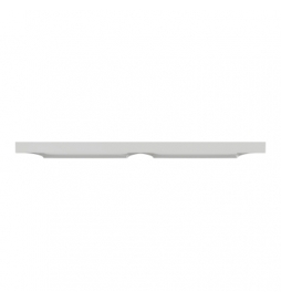 Schneider - Odace - Styl - Plaque 2 postes - entraxe 71mm - Gris - Réf : S520704A1
