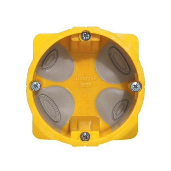 Legrand Batibox - Boîte d'encastrement 1 poste BBC - Profondeur 40mm - Réf.: 080021