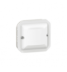 Legrand - Plexo - Détecteur mural universel - Infrarouge - Composable - Blanc - IP55/IK08 - Réf : 069520LA