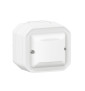 Legrand - Plexo L - Détecteur mural universel Infrarouge + Boîtier 1 poste - Saillie - Blanc - Ref. : 069520LA + 069689L