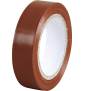 Euro'Ohm - Ruban isolant adhesif - Couleur Brun - Chatterton -15mmx10m - Réf : 72004