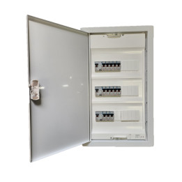 Legrand - Tableau électrique encastré pré-équipé pour T3 - 13 modules - 3 Rangées - AUTO - Réf: LEGTABLEAUT3E
