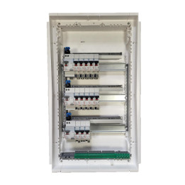 Legrand - Tableau électrique encastré pré-équipé pour T3 - 13 modules - 3 Rangées - AUTO - Réf: LEGTABLEAUT3E