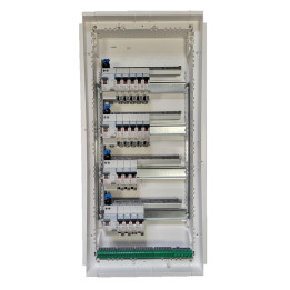 Legrand - Tableau électrique encastré pré-équipé pour T4 - 13 modules - 4 Rangées - AUTO - Réf: LEGTABLEAUT4E