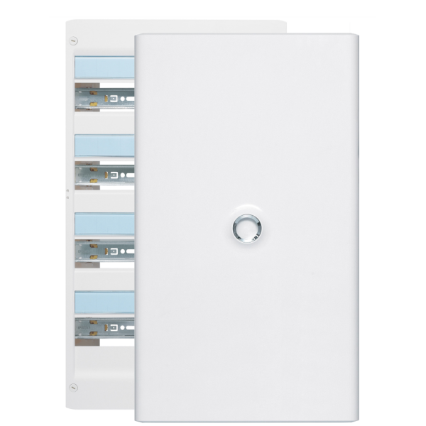Legrand - Drivia - Kit GTL 18M + Tableau 4 Rangées de 18 Modules + Porte blanche - Réf. : 030067+401224+401234