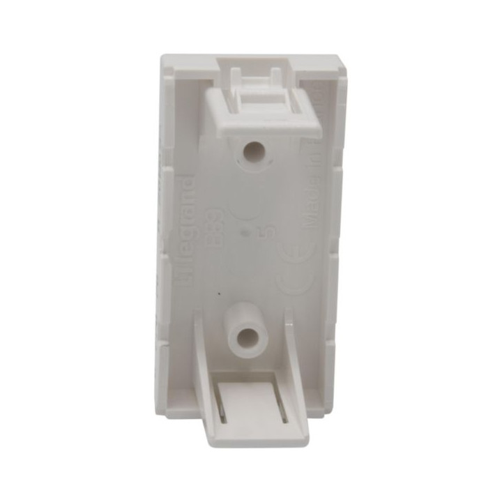 Legrand - Mosaic - Obturateur 1 module - Blanc - Réf : 077070
