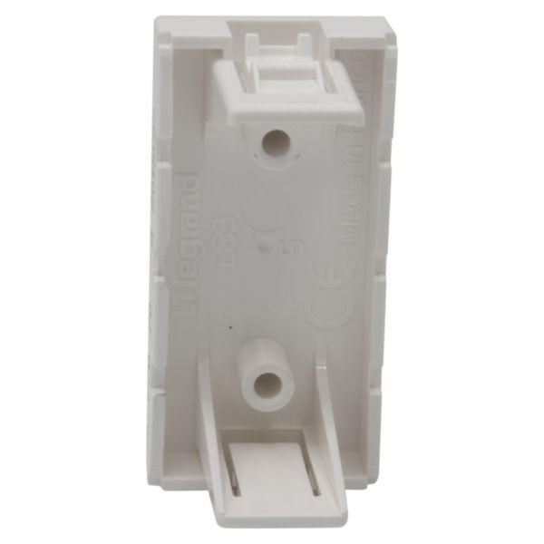 Legrand - Mosaic - Obturateur 1 module - Blanc - Réf : 077070