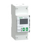 Schneider - Acti9 iEM - compteur d'énergie mono - 100A - MID - afficheur Modbus - Réf : A9MEM2455