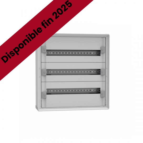 Legrand - Coffret de distribution XL3 HP 160 - 3 rangées de 24M - Réf : 1CO3R24SPL