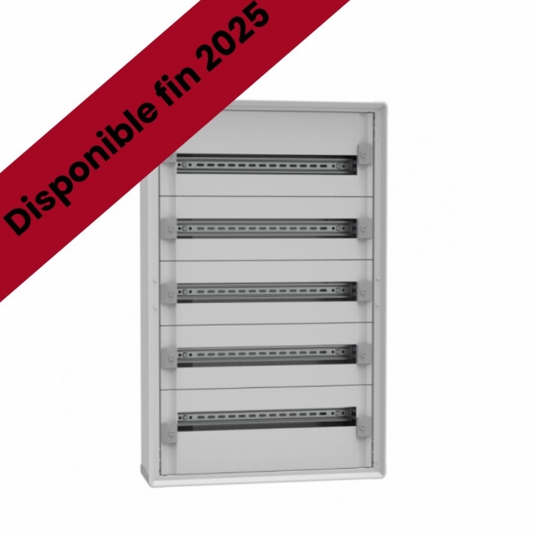 Legrand - Coffret de distribution XL3 HP 160 - 5 rangées de 24M - Réf : 1CO5R24SPL