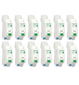 SCHNEIDER - LOT DE 12 DISJONCTEURS XE AUTO 10A - R9EFC610