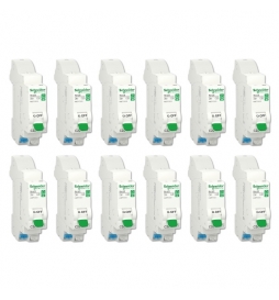 SCHNEIDER - LOT DE 12 DISJONCTEURS XE AUTO 20A - R9EFC620