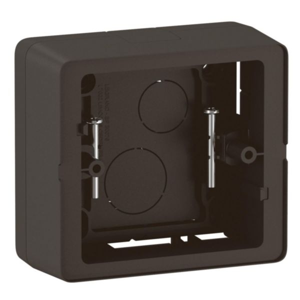 Legrand - Céliane 2024 - Cadre saillie Noir mat - 1 poste - Réf : CN0231