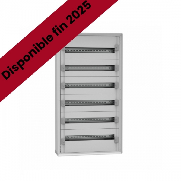 Legrand - Coffret de distribution XL3 HP 160 - 6 rangées de 24M - Réf : 1CO6R24SPL