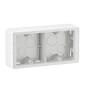 Legrand - Céliane 2024 - Cadre saillie Blanc Brillant - 2 poste - Réf : CB0232