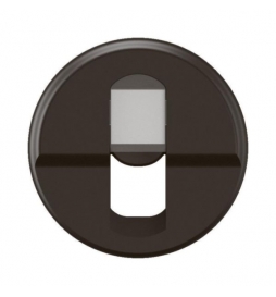 Legrand - Céliane 2024 - Enjoliveur pour prise simple RJ45 blindée catégorie 6A STP Grade 3 TV - Noir - Réf : CN0346