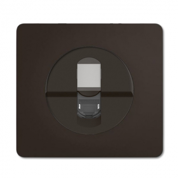 Legrand - Céliane 2024 - Prise RJ45 simple Cat.6 FTP complète noire - 1 poste - Réf : 080251 + CM0345 + CN0346 + CP0101